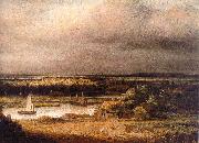 Philips Koninck Wide River Landscape Norge oil painting reproduction